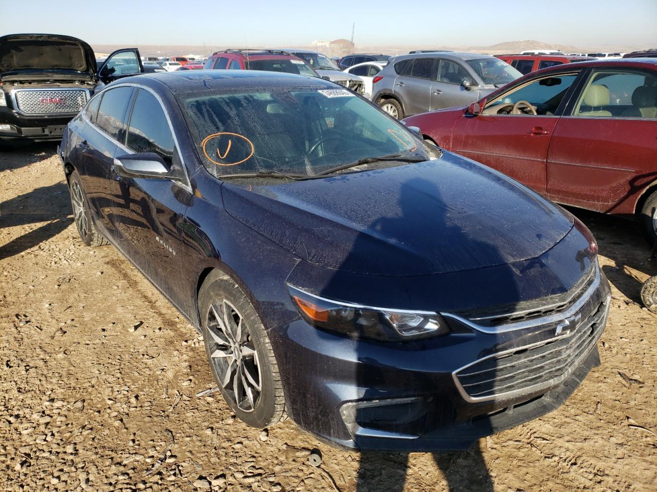 CHEVROLET MALIBU LT 2018 with VIN 1G1ZD5ST8JF254112 - Photo from auction