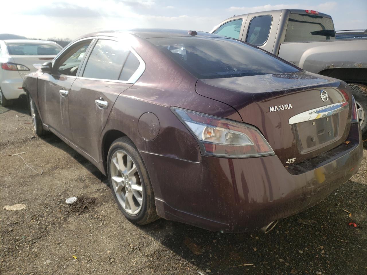 Photo 3 from auction – 2014 NISSAN MAXIMA S with VIN 1N4AA5AP2EC446950