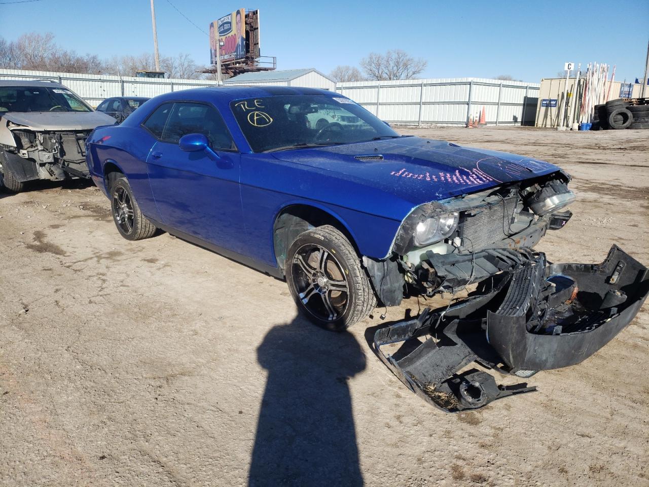 DODGE CHALLENGER 2012 with VIN 2C3CDYAG2CH210034 - Photo from auction