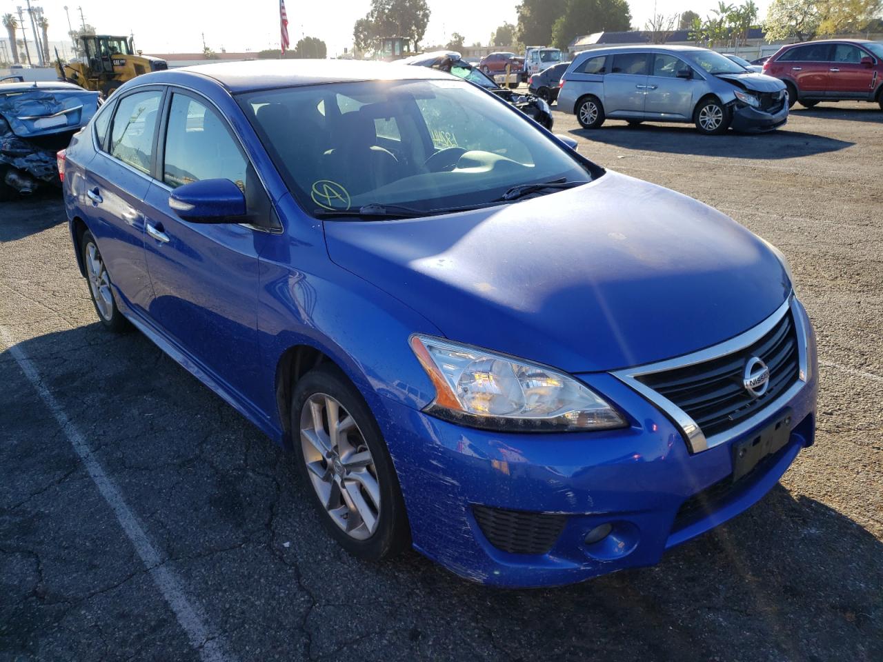 NISSAN SENTRA S 2015 with VIN 3N1AB7AP3FY379869 - Photo from auction