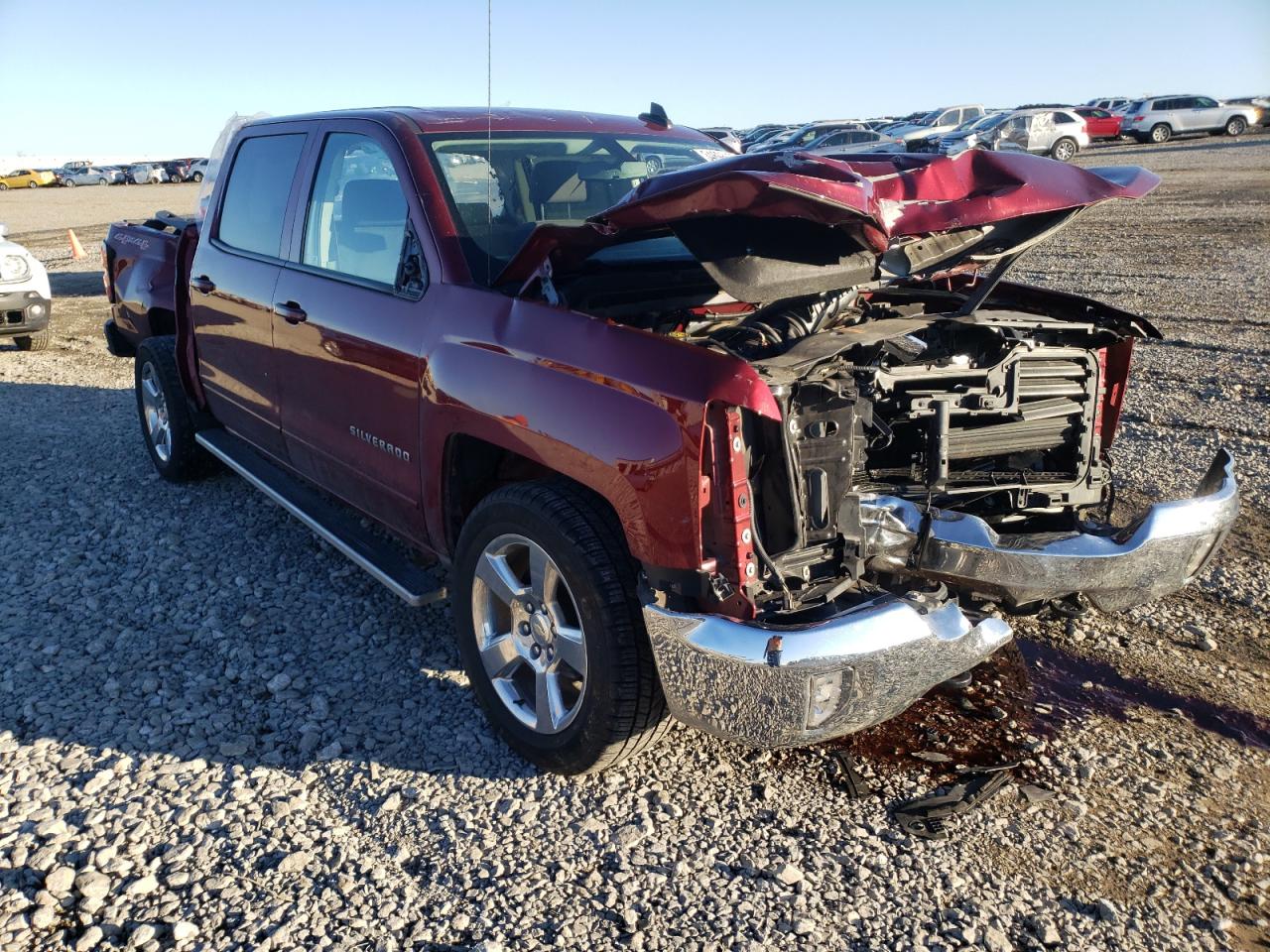 Photo 1 from auction – 2017 CHEVROLET SILVERADO with VIN 3GCUKREC9HG234714