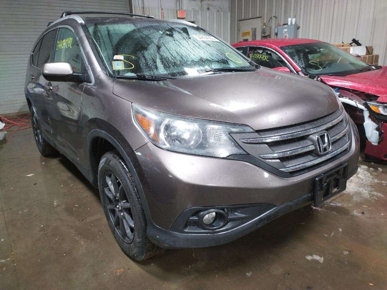 HONDA CR-V EX 2012 with VIN 5J6RM3H52CL001256 - Photo from auction