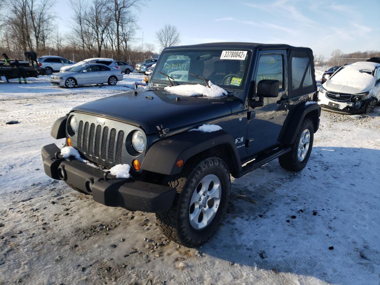 Photo 2 from auction – 2007 JEEP WRANGLER X with VIN 1J4FA24107L135357