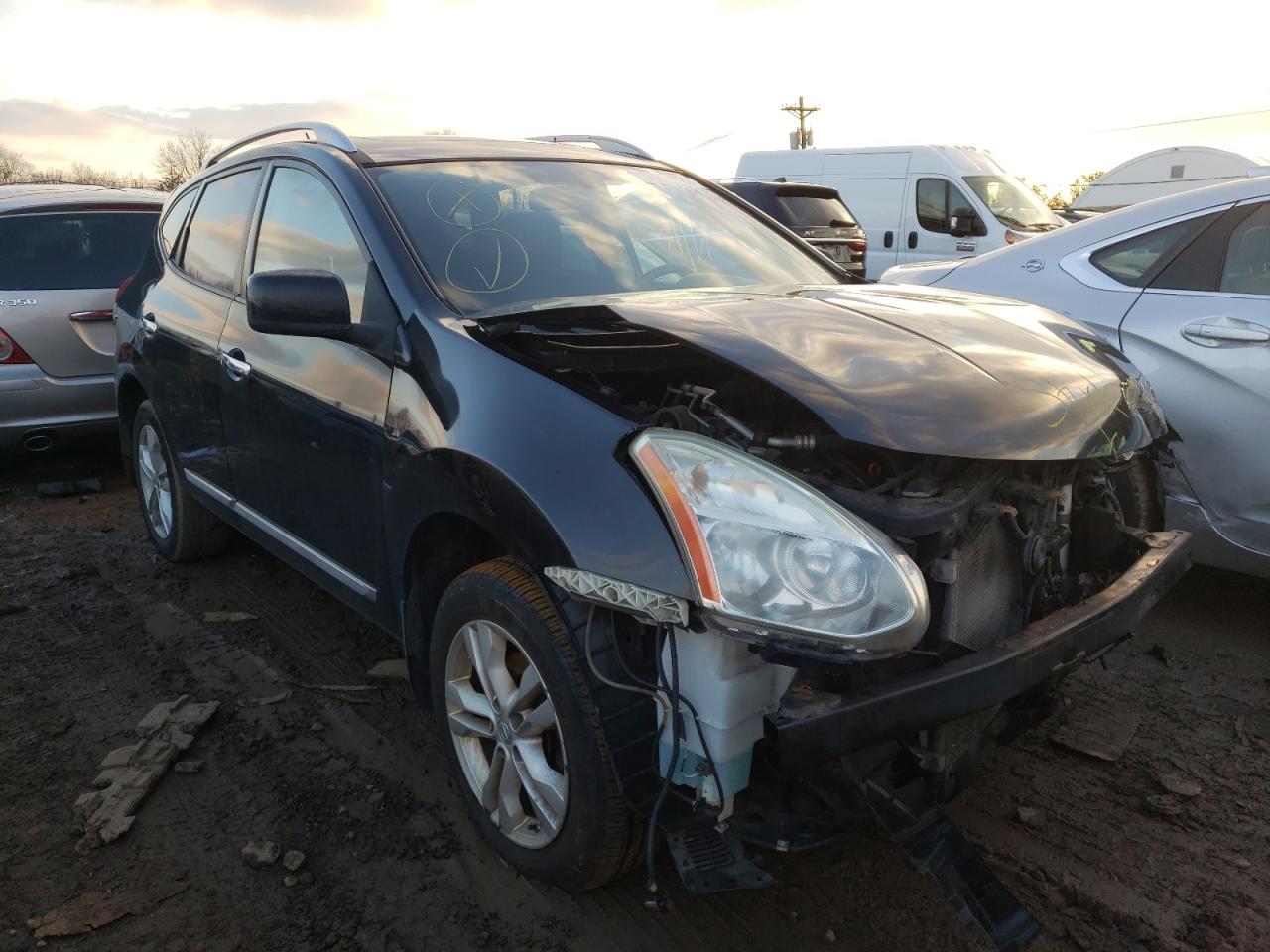 Photo 1 from auction – 2012 NISSAN ROGUE S with VIN JN8AS5MV6CW351311