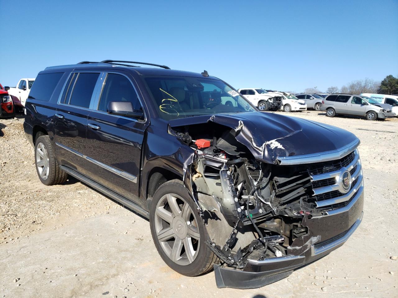 CADILLAC ESCALADE E 2015 with VIN 1GYS4JKJ5FR242192 - Photo from auction