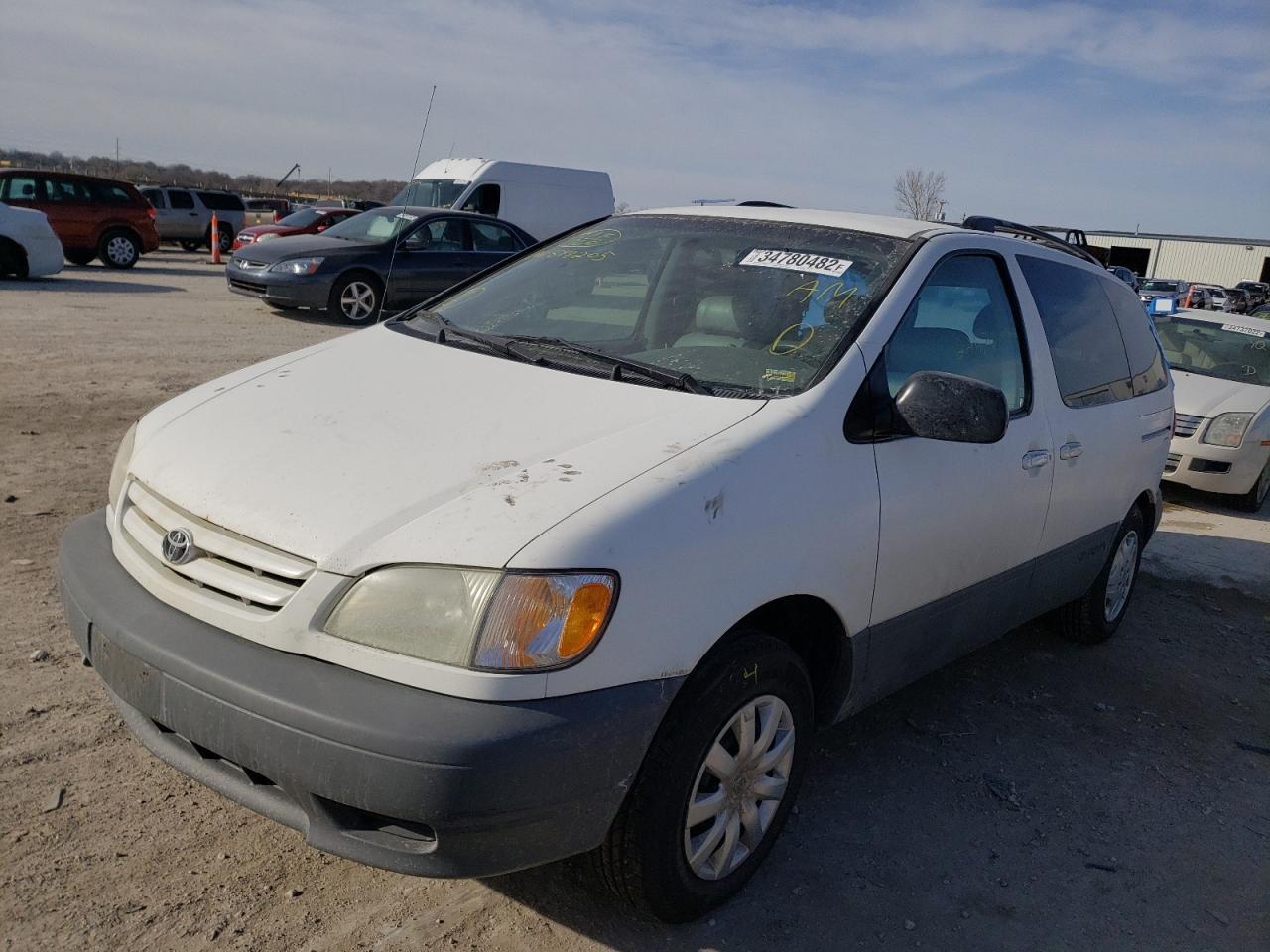 Photo 2 from auction – 2003 TOYOTA SIENNA CE with VIN 4T3ZF19C83U518205