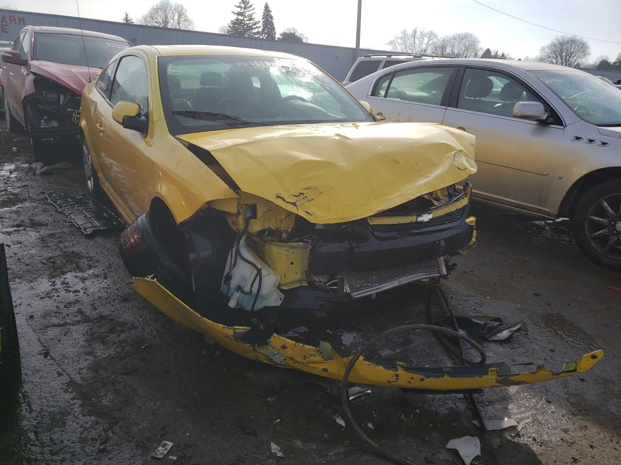 CHEVROLET COBALT SS 2007 with VIN 1G1AP18P677357166 - Photo from auction