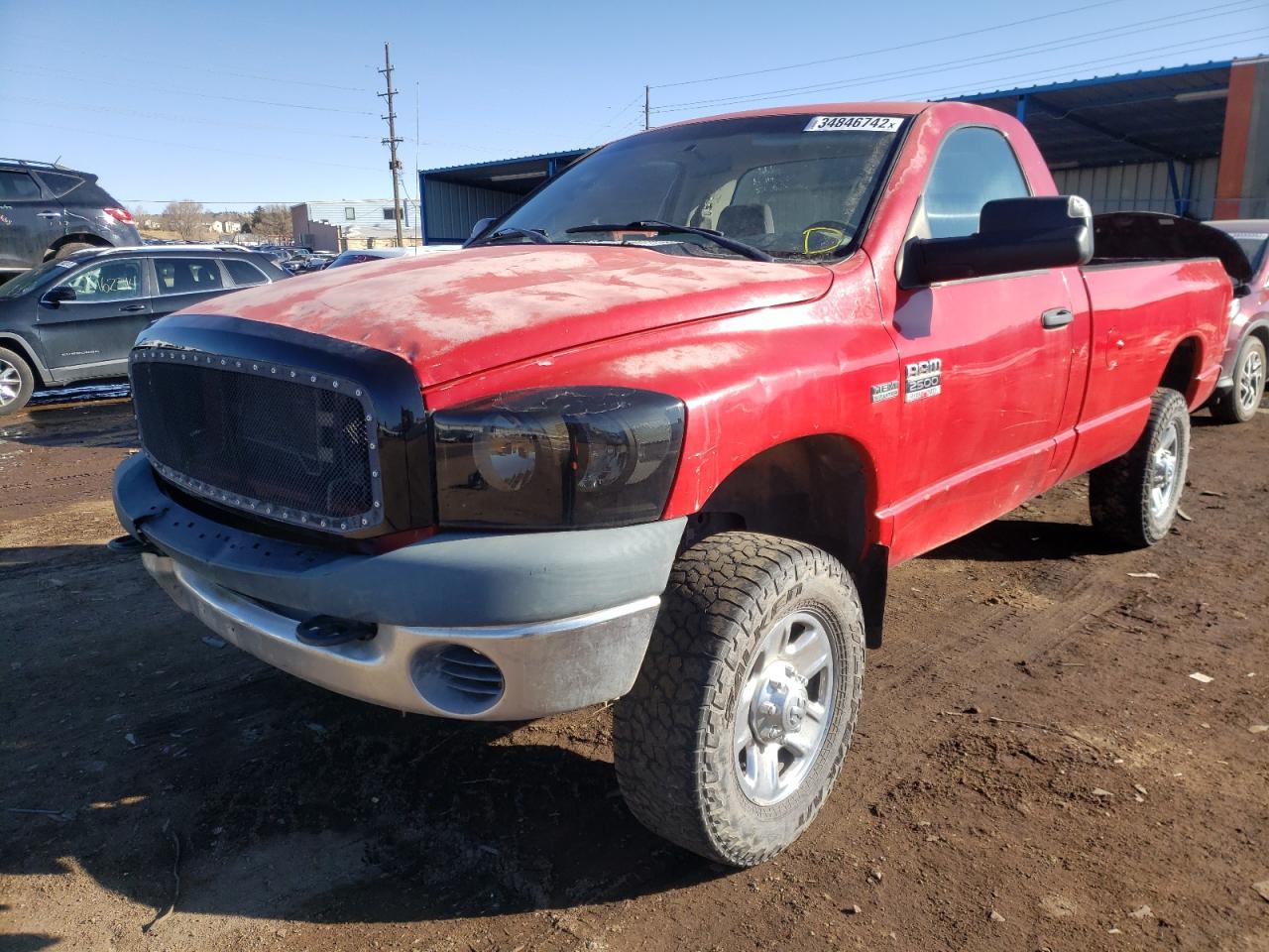 Photo 2 from auction – 2007 DODGE RAM 2500 S with VIN 3D7KS26D07G827579