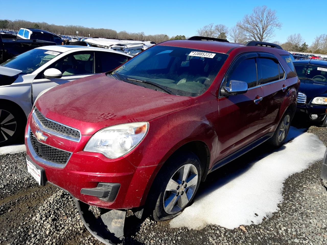 Photo 2 from auction – 2013 CHEVROLET EQUINOX LT with VIN 2GNALDEK3D6424564