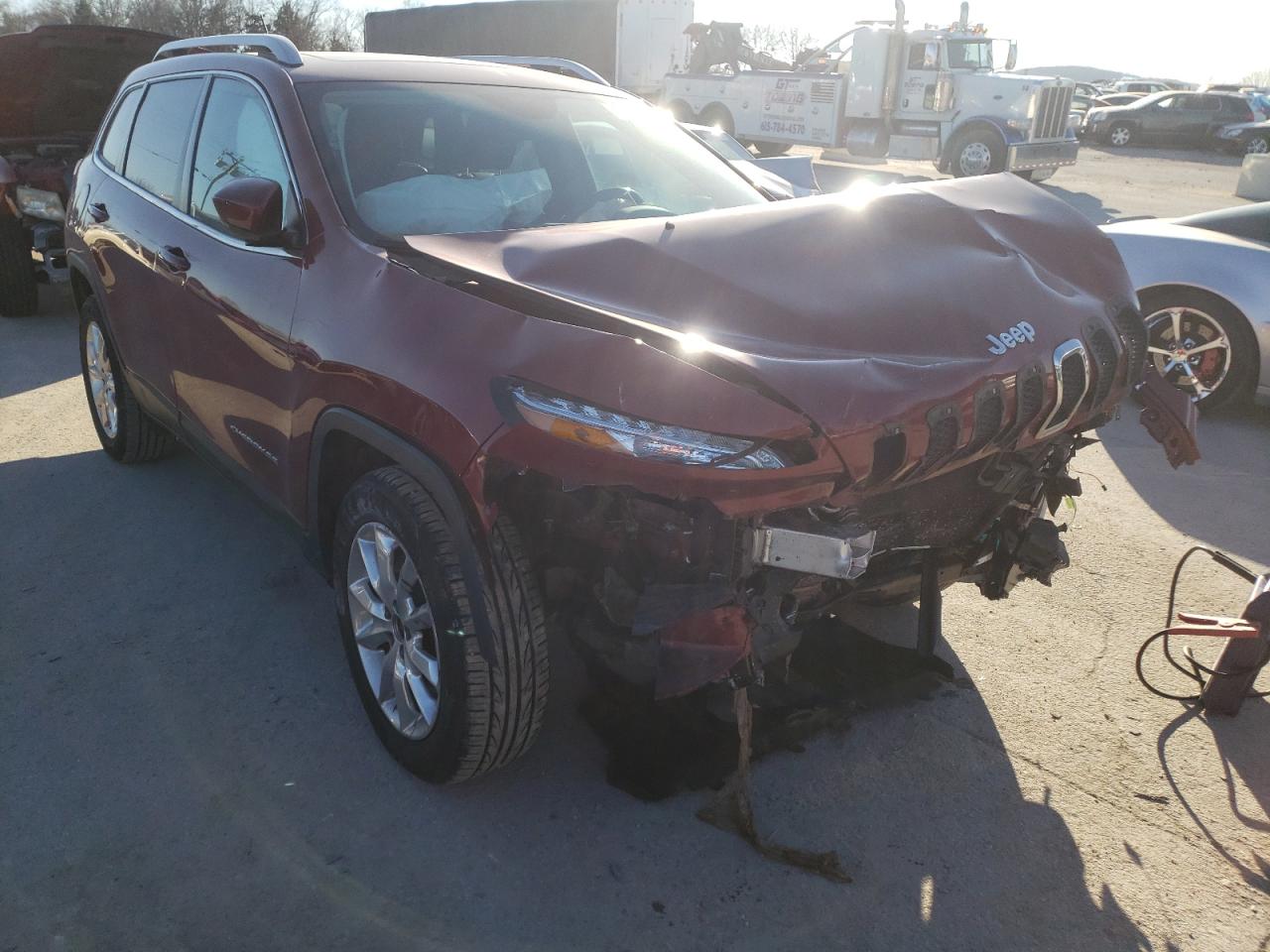 JEEP CHEROKEE L 2015 with VIN 1C4PJMDS0FW718409 - Photo from auction