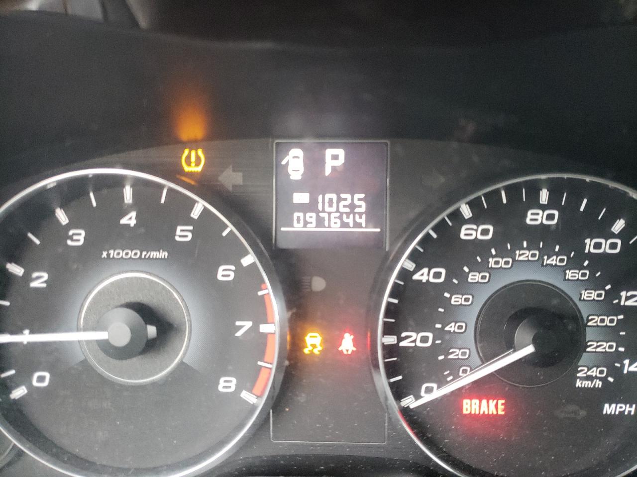 Photo 8 from auction – 2012 SUBARU LEGACY with VIN 4S3BMCC64C3031611