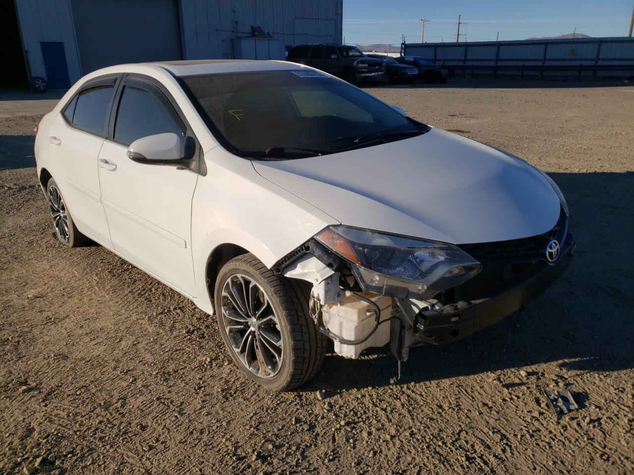 TOYOTA COROLLA L 2016 with VIN 5YFBURHE8GP503468 - Photo from auction