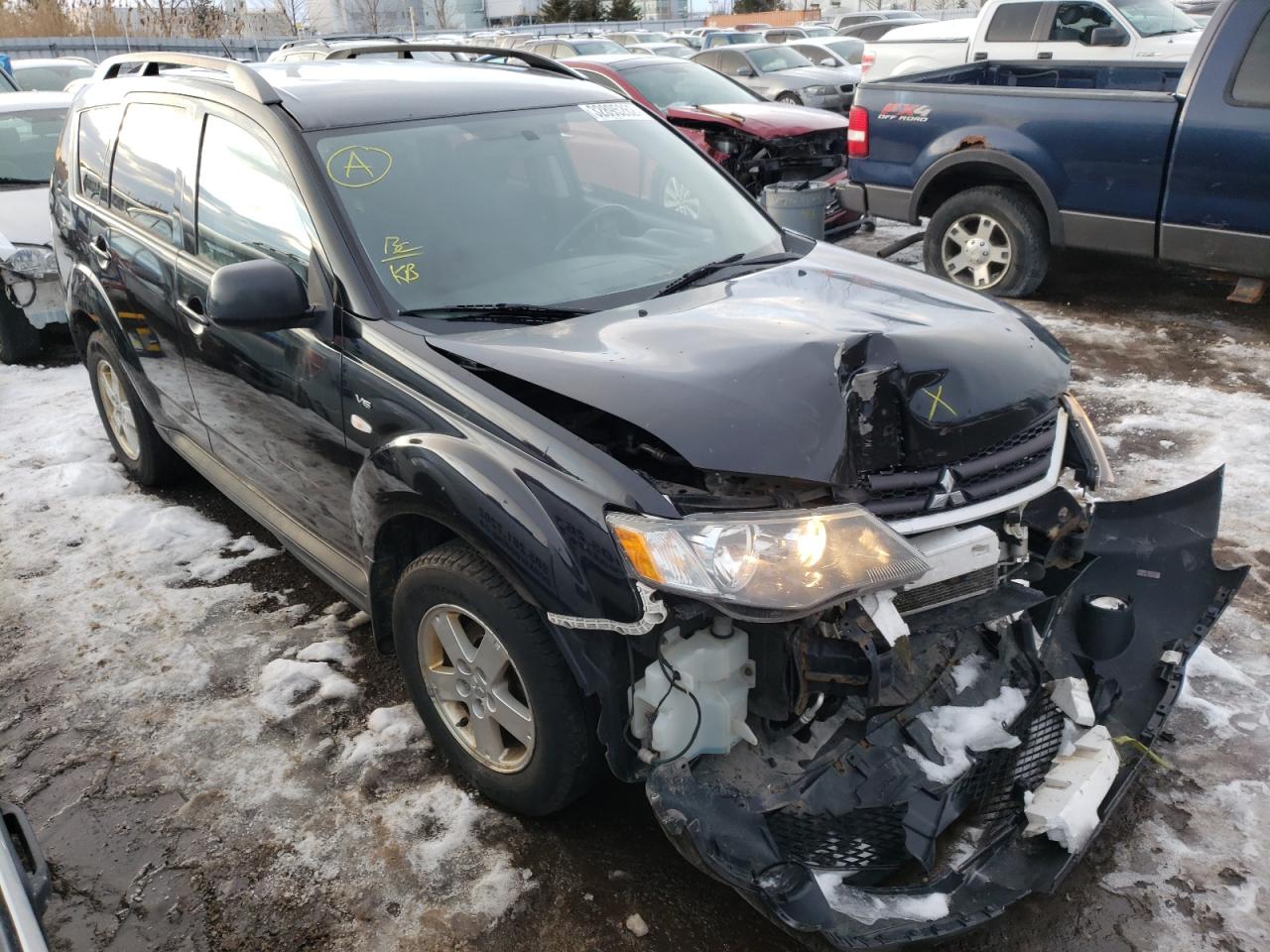 MITSUBISHI OUTLANDER 2009 with VIN JA4MT31X19Z605461 - Photo from auction