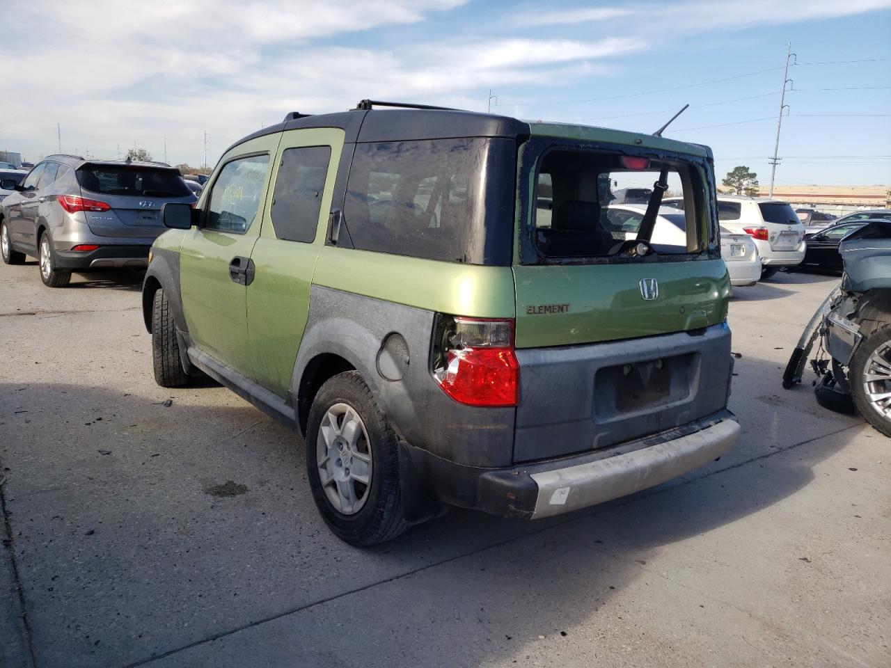 Photo 3 from auction – 2006 HONDA ELEMENT LX with VIN 5J6YH183X6L010438