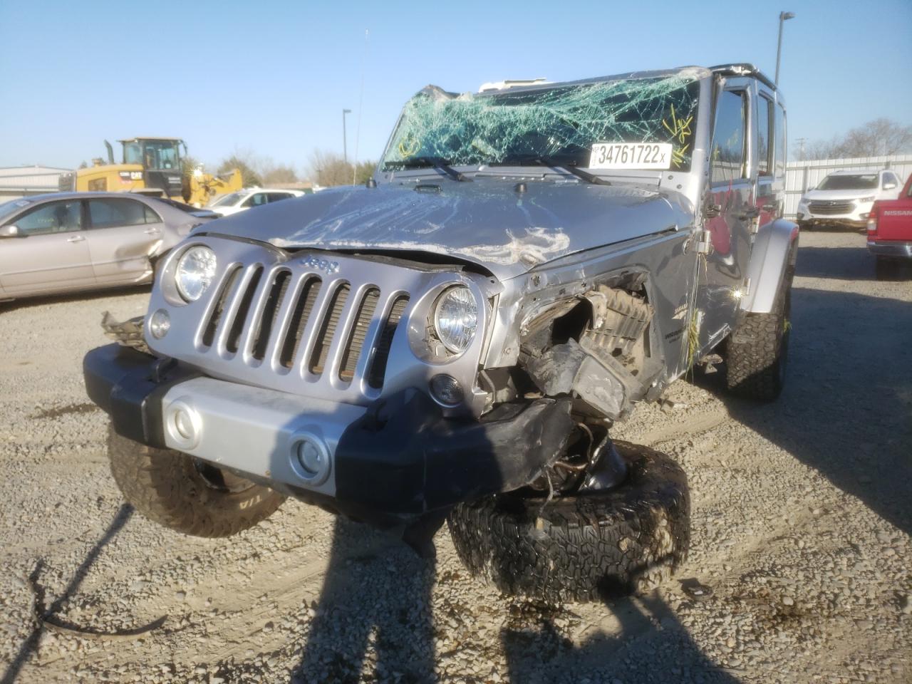 Photo 2 from auction – 2014 JEEP WRANGLER U with VIN 1C4BJWEG3EL118564
