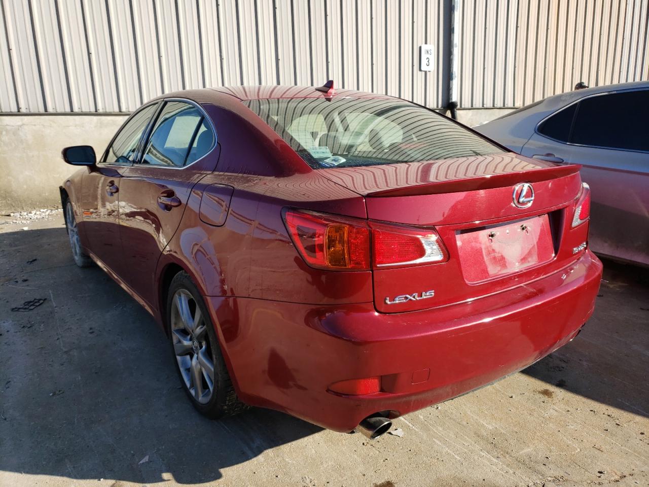 Photo 3 from auction – 2010 LEXUS IS 250 with VIN JTHBF5C24A5122090