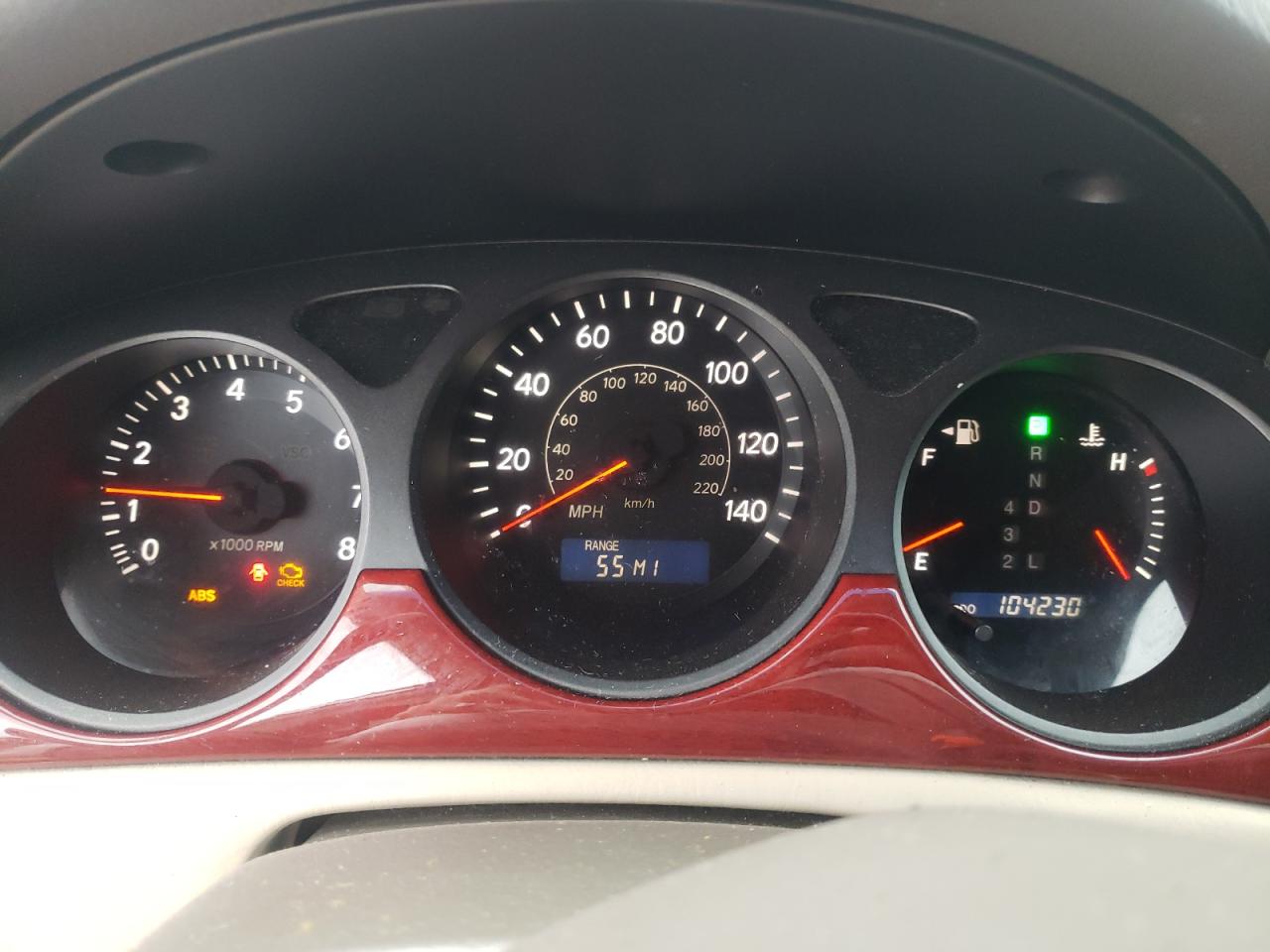 Photo 8 from auction – 2003 LEXUS ES 300 with VIN JTHBF30G130107230