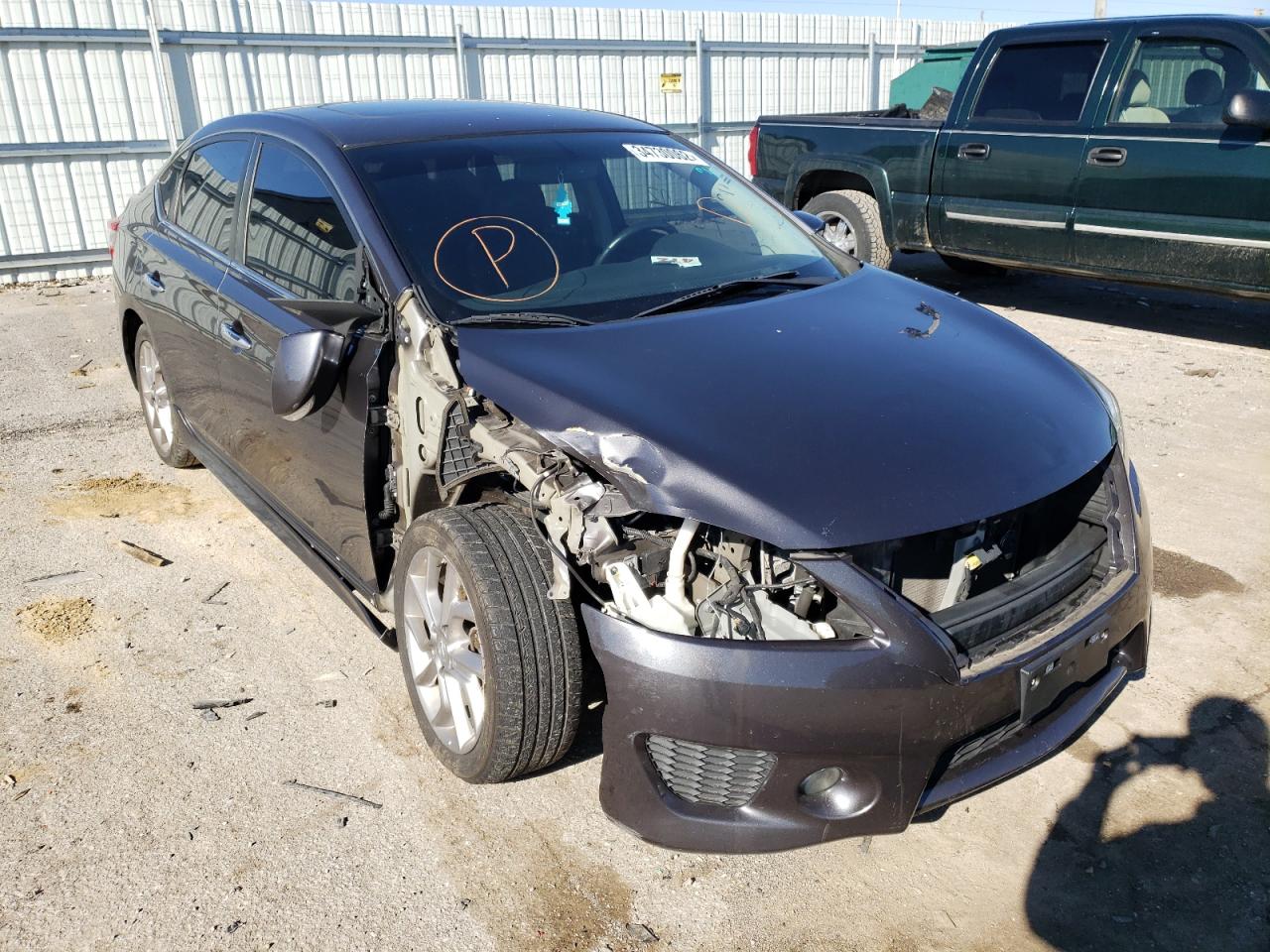 Photo 9 from auction – 2015 NISSAN SENTRA S with VIN 3N1AB7AP1FY261643