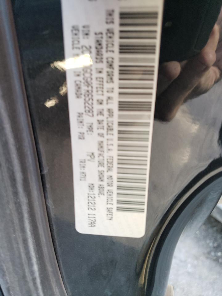 Photo 10 from auction – 2015 DODGE GRAND CARA with VIN 2C4RDGCG0FR652287