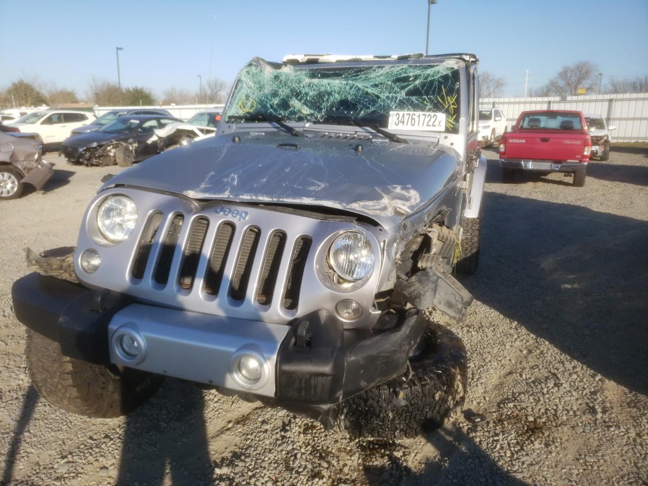 Photo 9 from auction – 2014 JEEP WRANGLER U with VIN 1C4BJWEG3EL118564