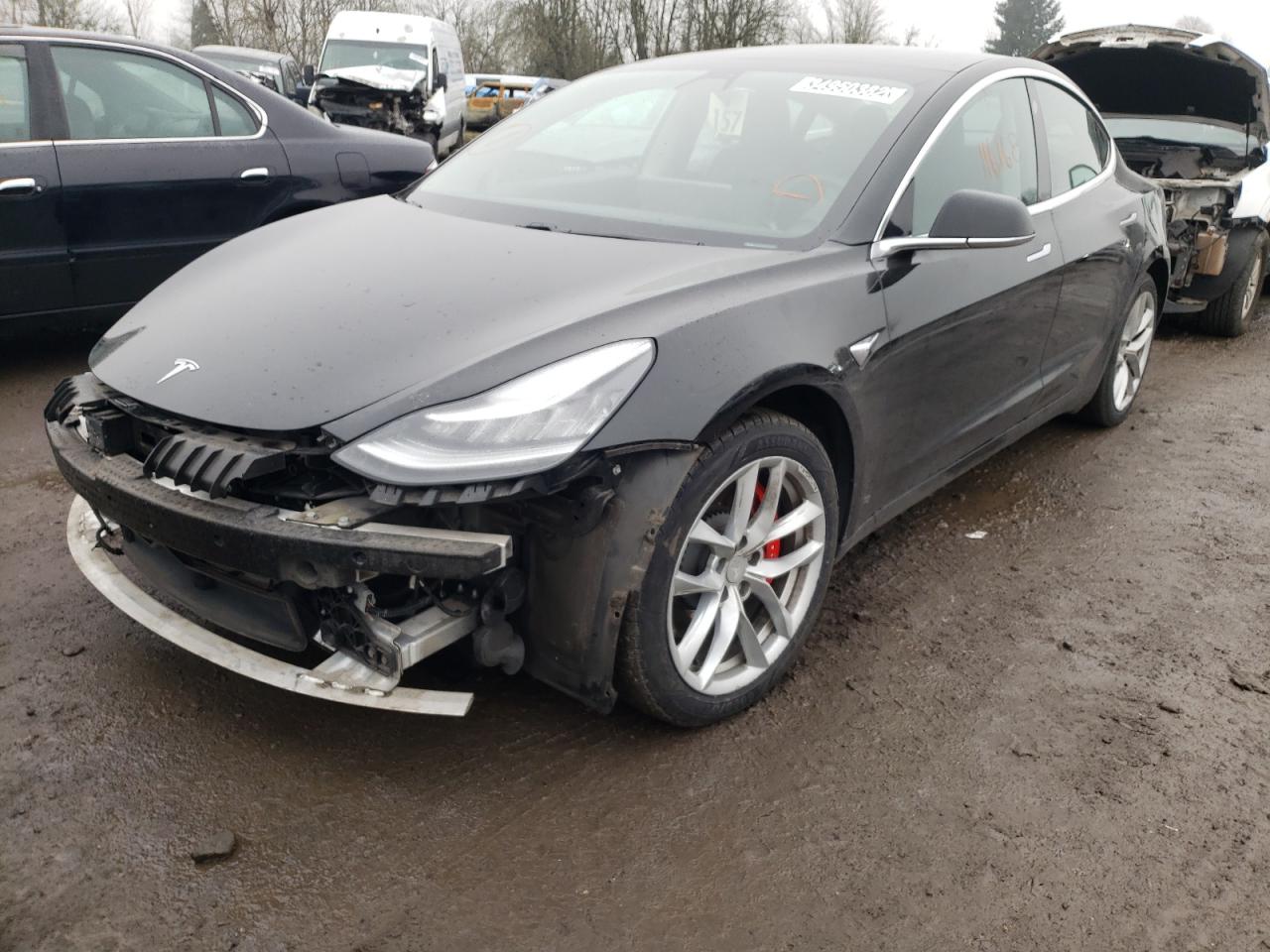Photo 2 from auction – 2019 TESLA MODEL 3 with VIN 5YJ3E1EB0KF415273