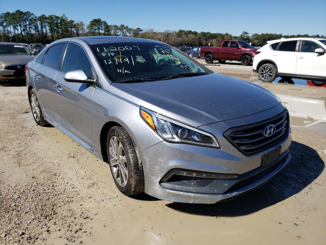 HYUNDAI SONATA SPO 2017 with VIN 5NPE34AF6HH441296 - Photo from auction