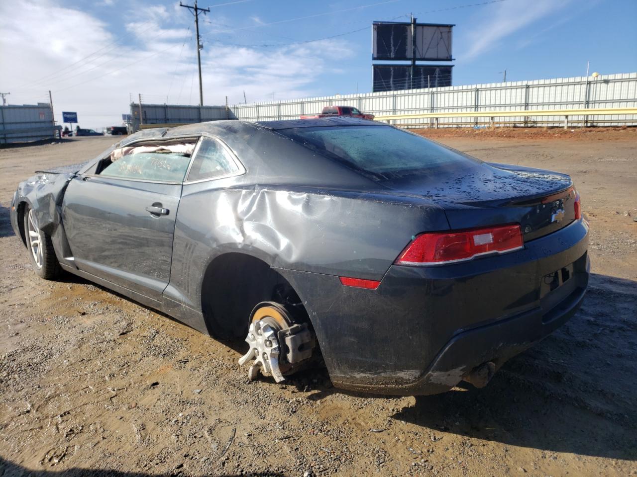 Photo 3 from auction – 2015 CHEVROLET CAMARO LT with VIN 2G1FD1E37F9225174