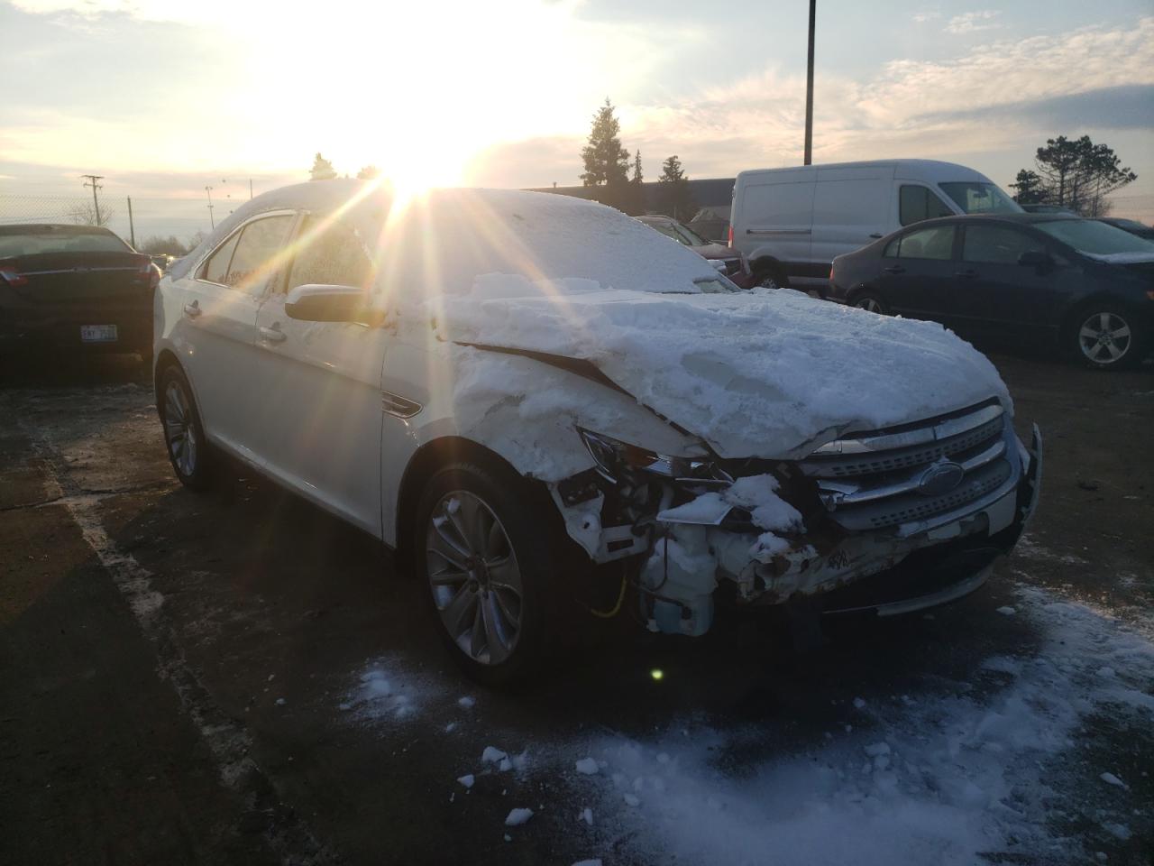 FORD TAURUS LIM 2010 with VIN 1FAHP2FW1AG120636 - Photo from auction