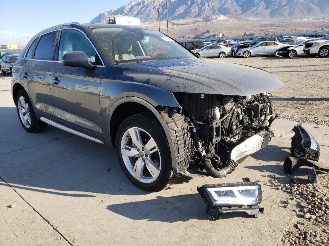 AUDI Q5 PREMIUM 2018 with VIN WA1BNAFY6J2210342 - Photo from auction