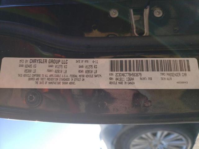 Photo 10 from auction – 2011 CHRYSLER 300C with VIN 2C3CA6CT7BH563679