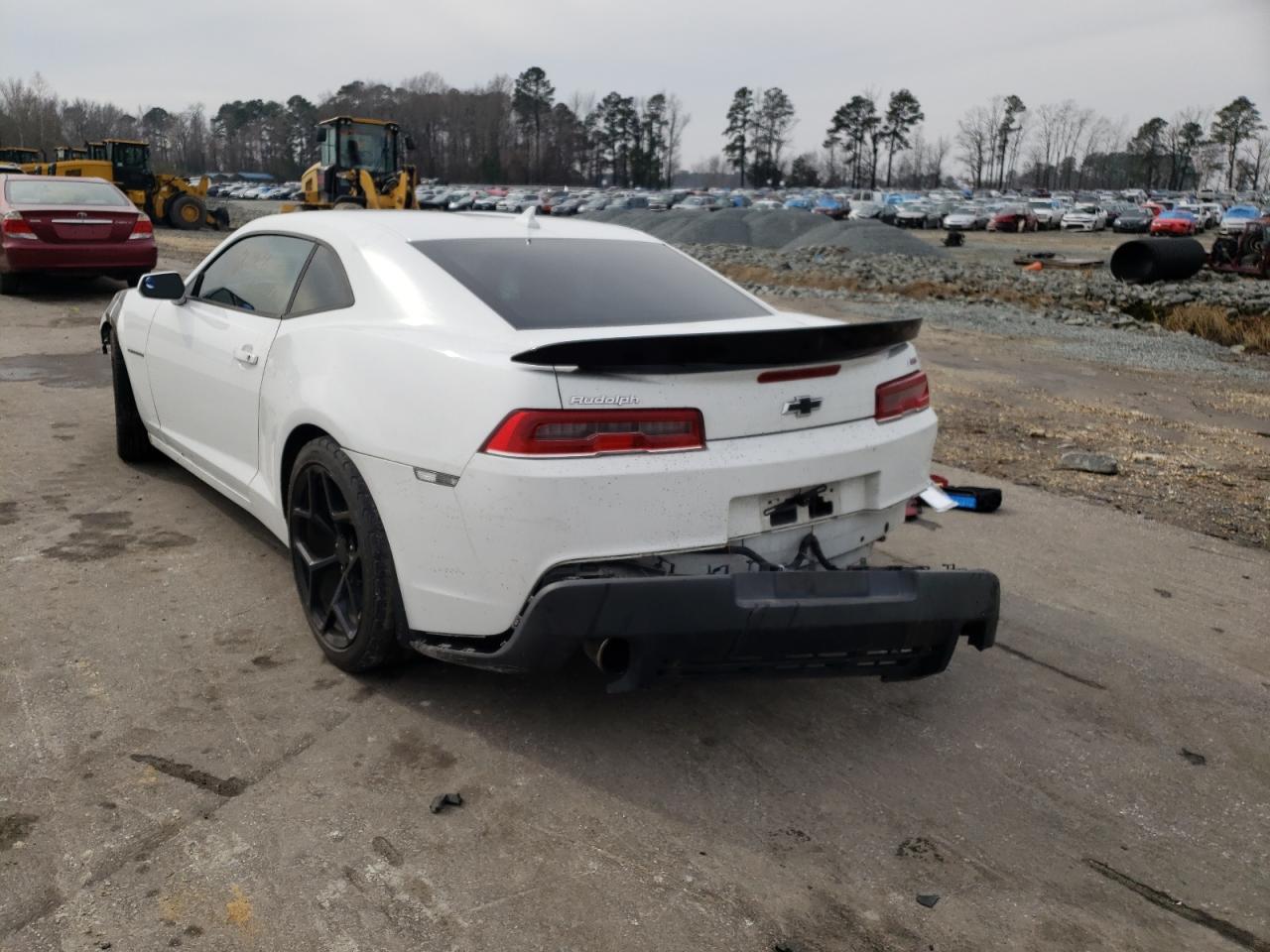 Photo 3 from auction – 2015 CHEVROLET CAMARO LT with VIN 2G1FD1E3XF9160918