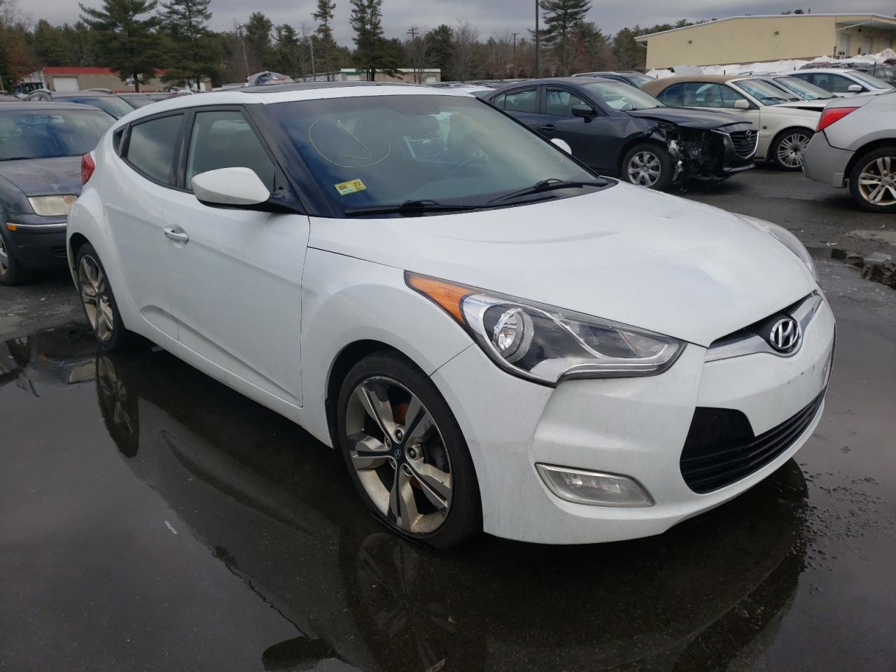HYUNDAI VELOSTER 2017 with VIN KMHTC6AD1HU324700 - Photo from auction