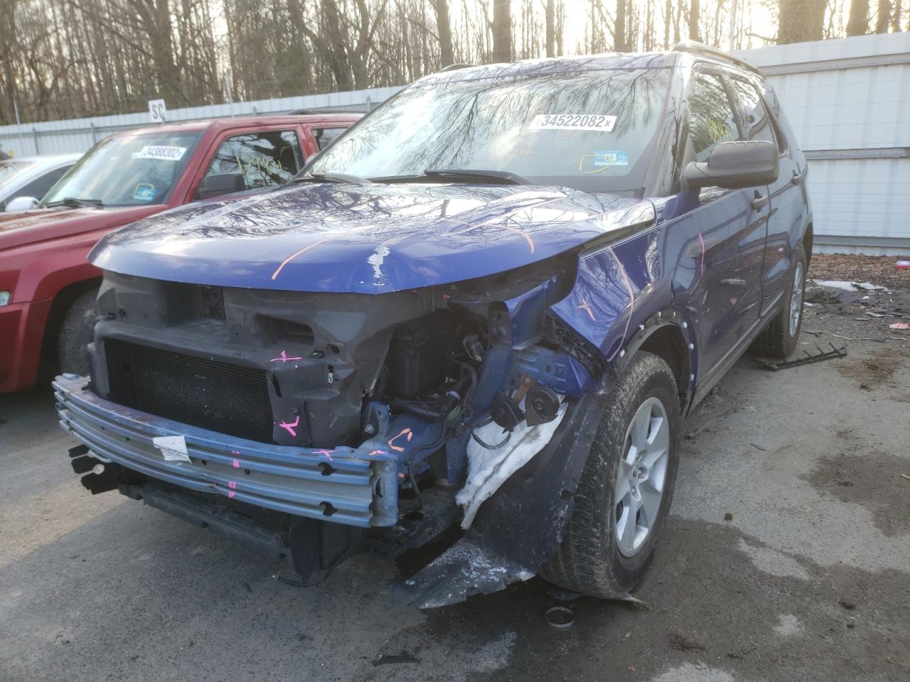 Photo 2 from auction – 2014 FORD EXPLORER with VIN 1FM5K7B89EGC19092