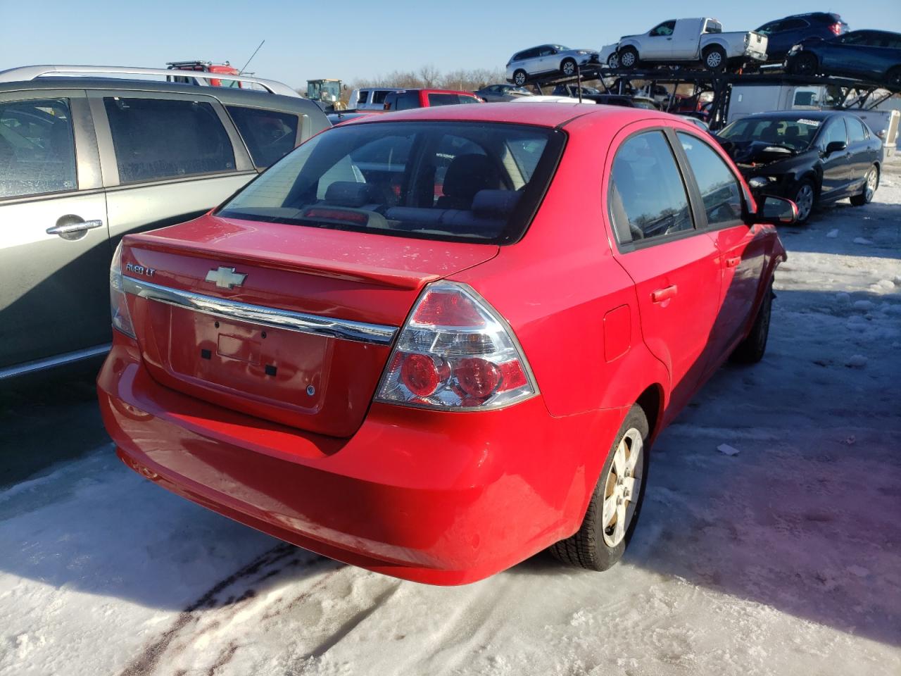 Photo 4 from auction – 2009 CHEVROLET AVEO LS with VIN KL1TD56E69B644452