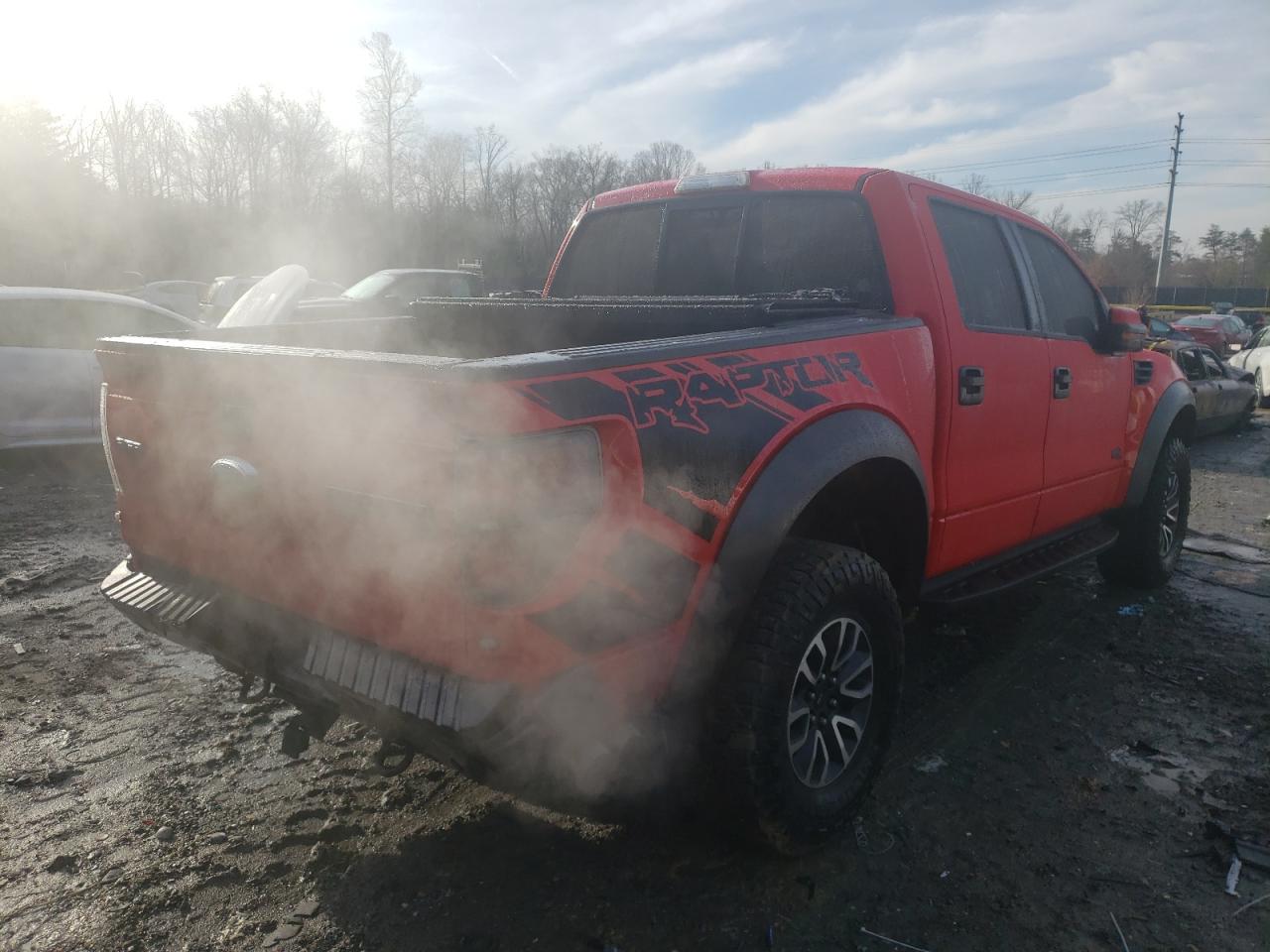 Photo 4 from auction – 2013 FORD F150 SVT R with VIN 1FTFW1R69DFD82425
