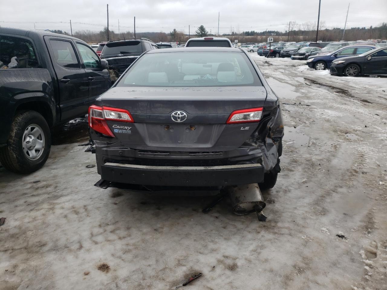 Photo 9 from auction – 2013 TOYOTA CAMRY L with VIN 4T1BF1FKXDU709776