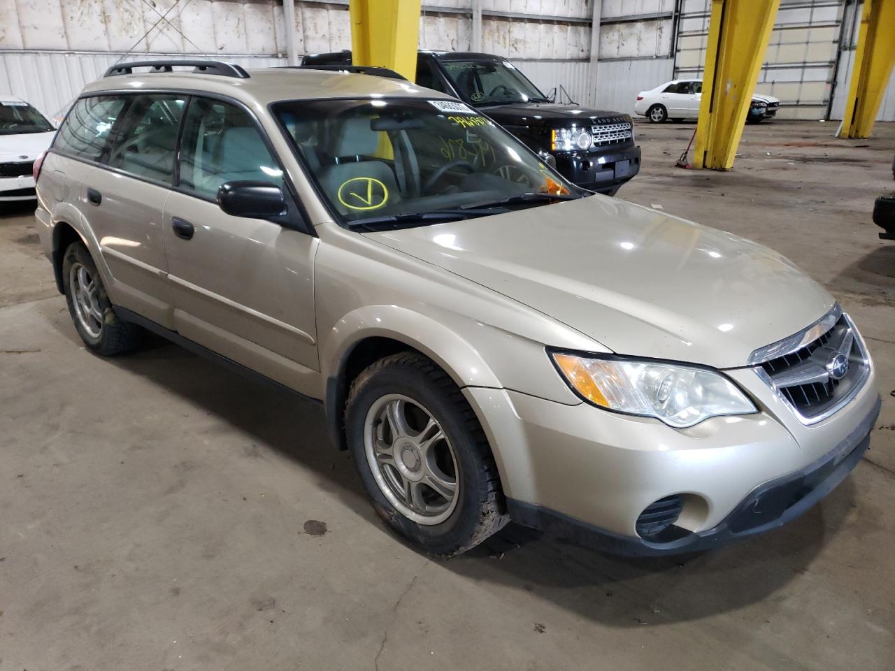SUBARU OUTBACK 2008 with VIN 4S4BP60CX87355032 - Photo from auction