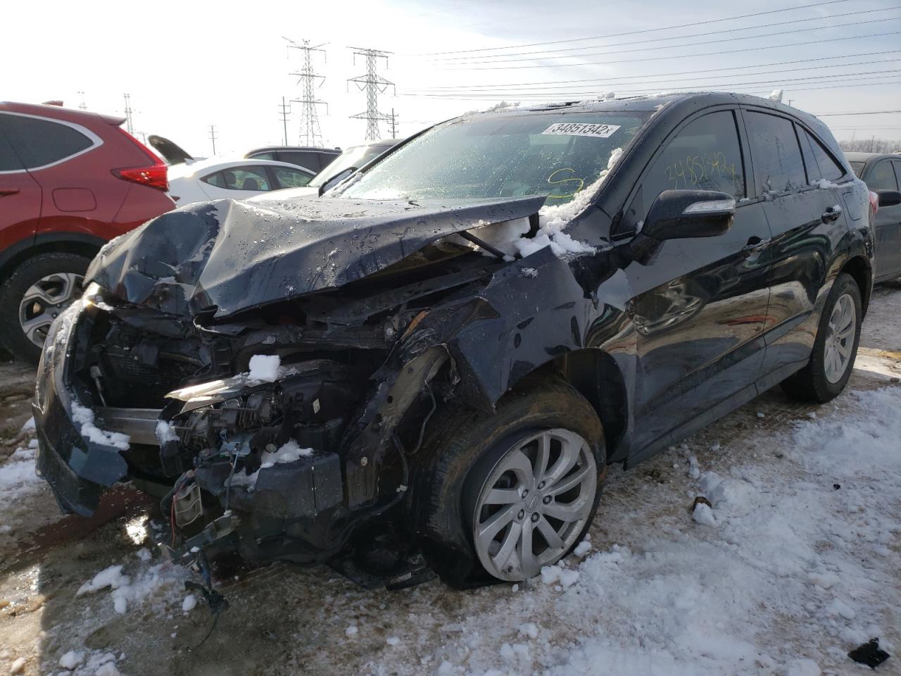 Photo 2 from auction – 2018 ACURA RDX with VIN 5J8TB3H34JL012998