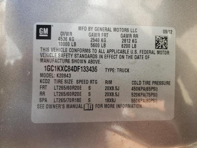 Фото 10 с аукциона – 2013 CHEVROLET SILVERADO с VIN 1GC1KXC84DF133436