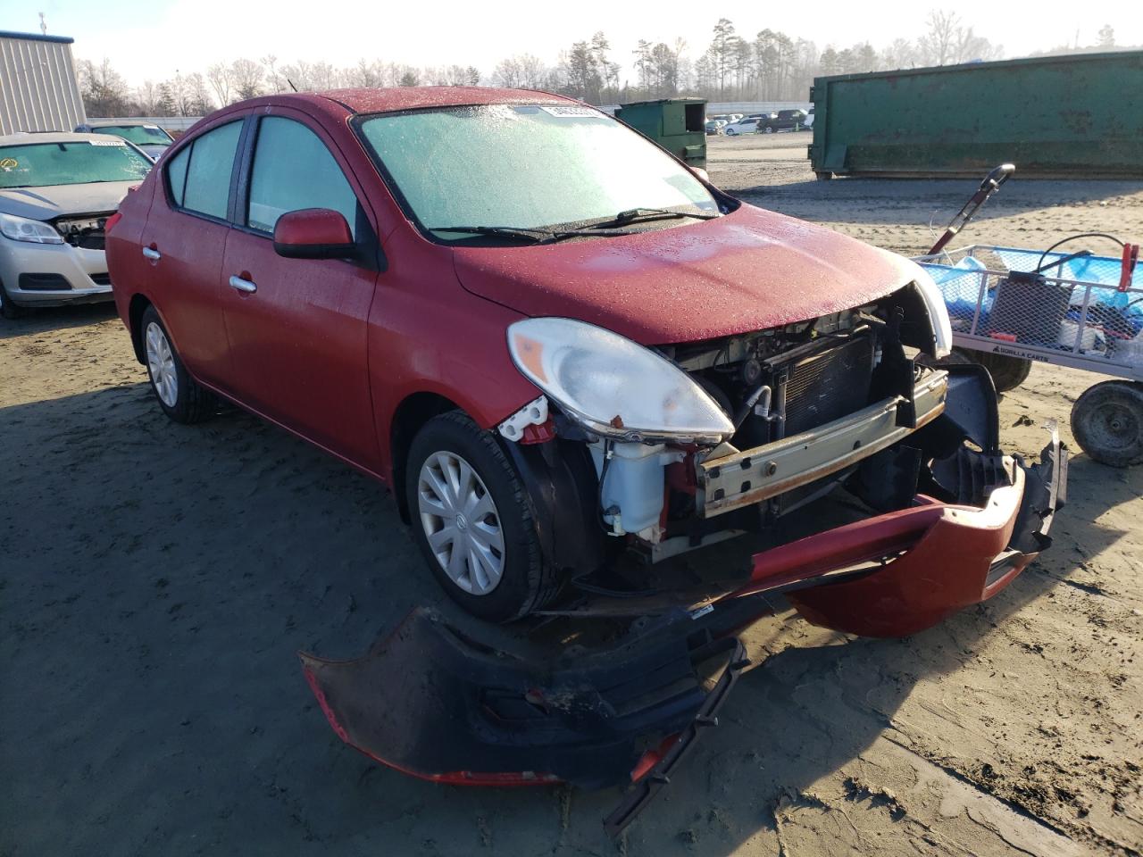 Photo 1 from auction – 2013 NISSAN VERSA S with VIN 3N1CN7APXDL851639