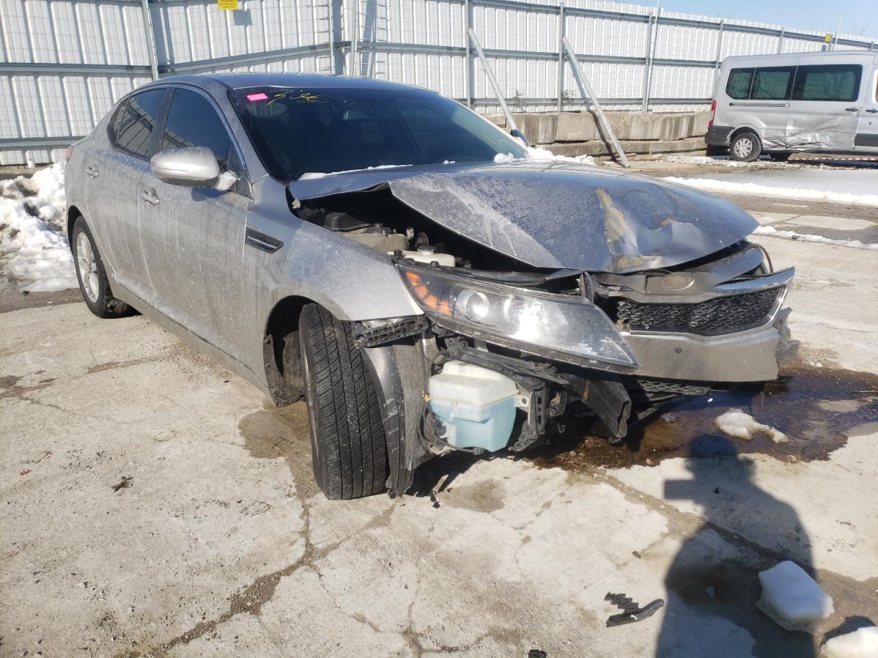KIA OPTIMA LX 2011 with VIN KNAGM4A70B5081056 - Photo from auction
