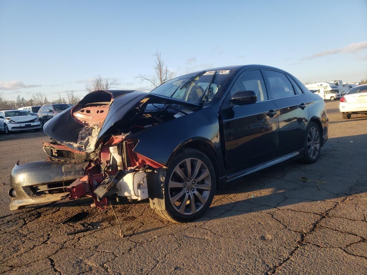 Photo 2 from auction – 2009 SUBARU IMPREZA WR with VIN JF1GE76679G504351