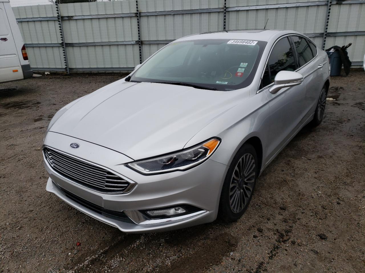 Photo 2 from auction – 2017 FORD FUSION SE with VIN 3FA6P0H95HR346474