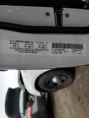 Photo 10 from auction – 2012 DODGE CHARGER PO with VIN 2C3CDXAG5CH242020