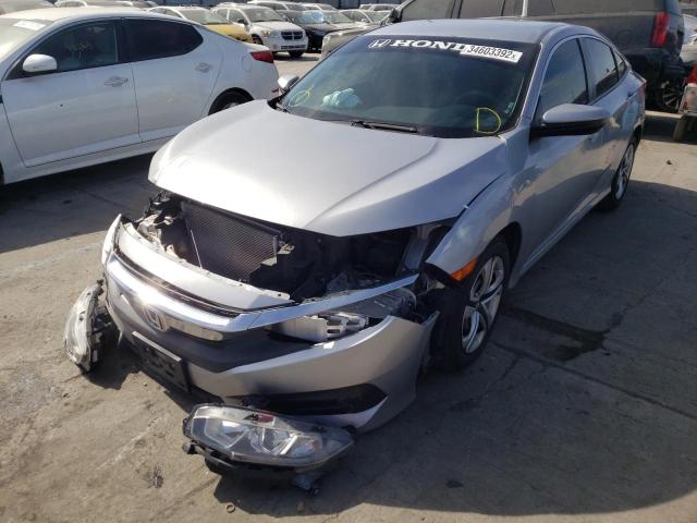 Photo 2 from auction – 2017 HONDA CIVIC LX with VIN 2HGFC2F55HH526472