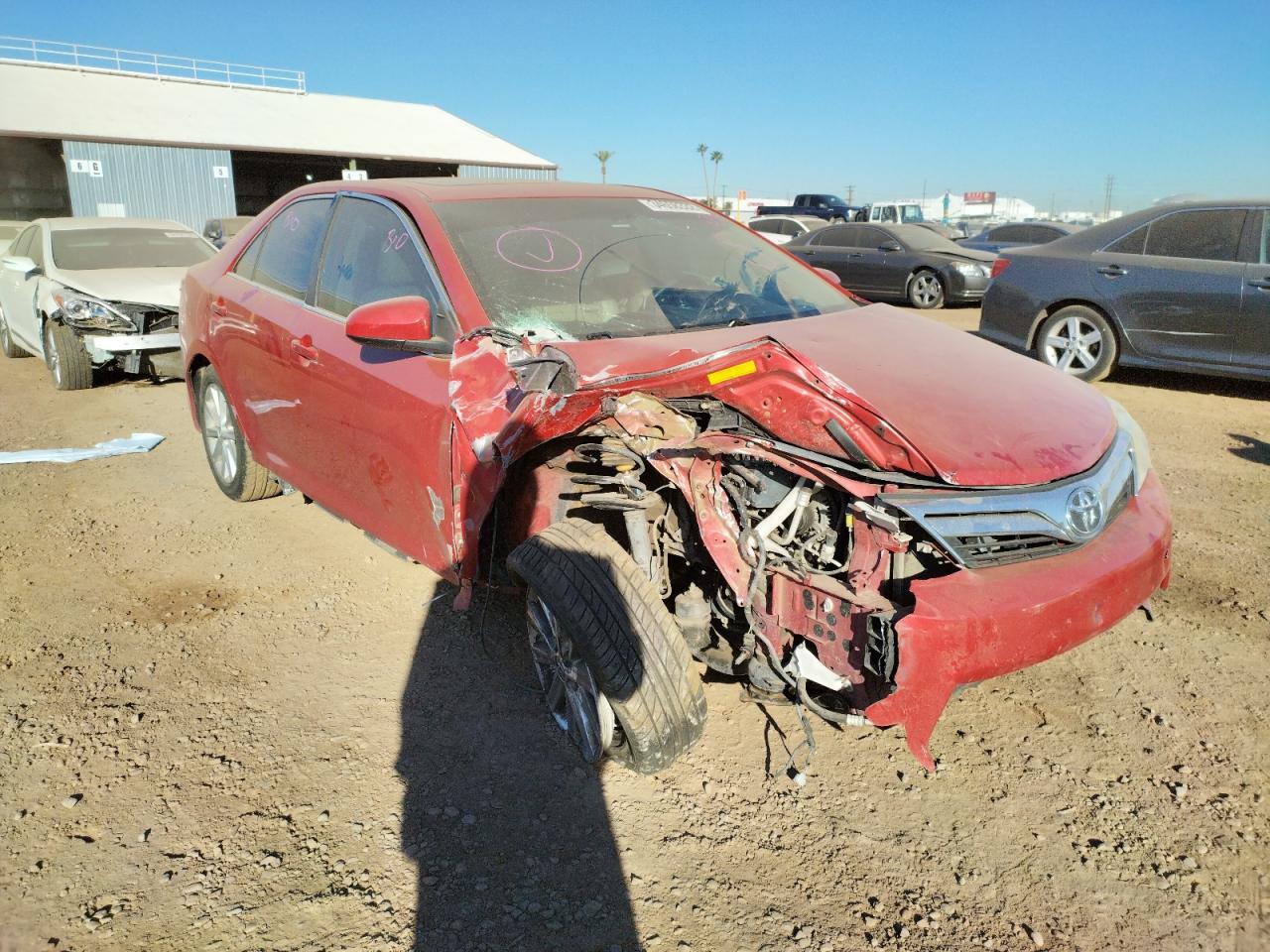 TOYOTA CAMRY L 2013 with VIN 4T4BF1FK8DR319863 - Photo from auction