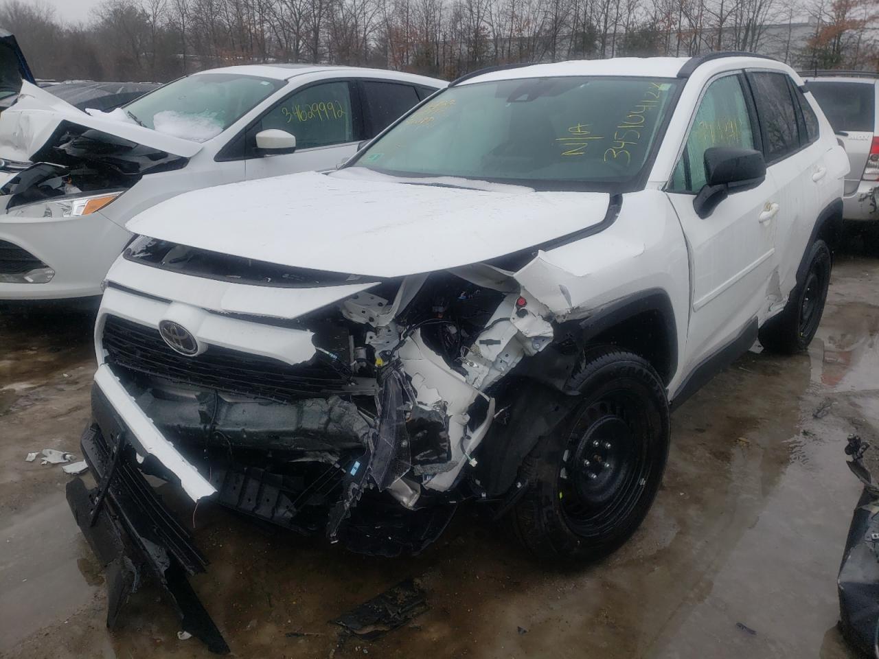 Photo 2 from auction – 2021 TOYOTA RAV4 LE with VIN 2T3F1RFVXMC243414