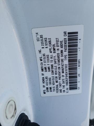 HONDA ACCORD EXL 2014 with VIN 1HGCR2F84EA167802 - Photo from auction