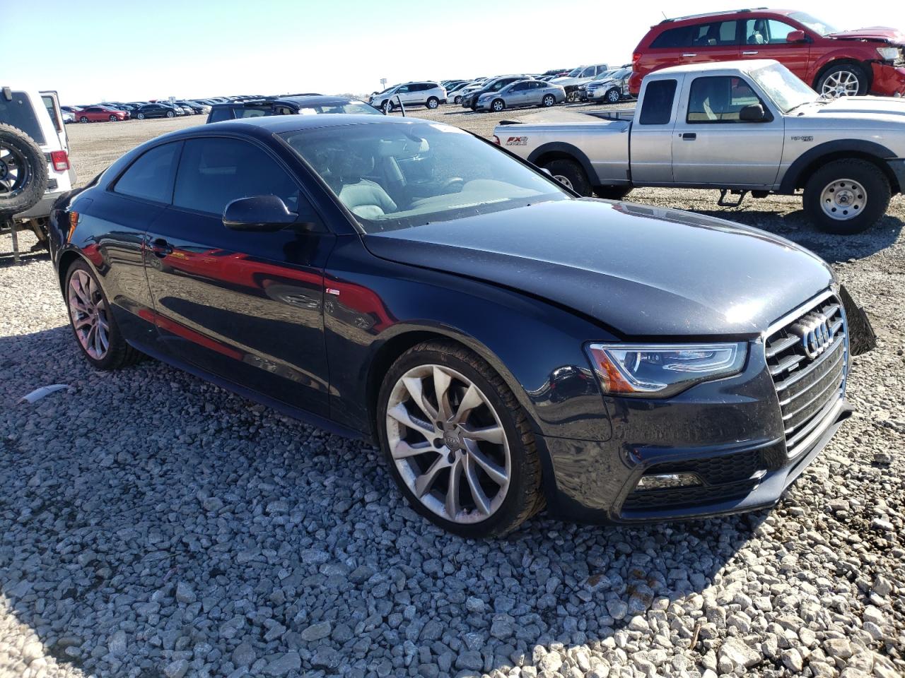 AUDI A5 PRESTIG 2014 with VIN WAUWFAFR0EA018033 - Photo from auction