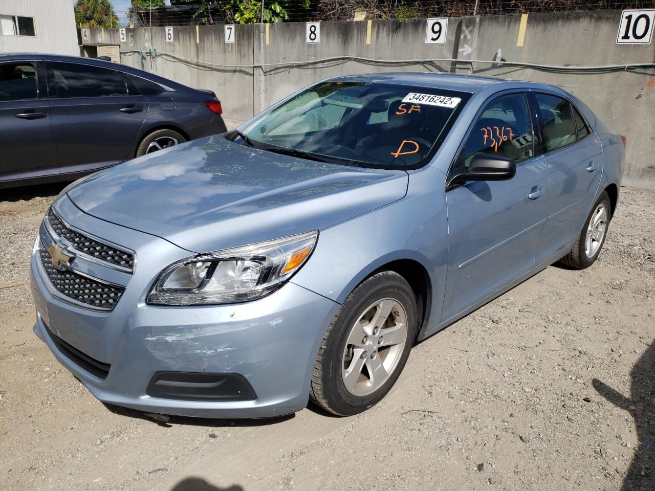 Photo 2 from auction – 2013 CHEVROLET MALIBU LS with VIN 1G11B5SA6DU124833